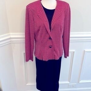 Vintage Leslie Fay dress & jacket set